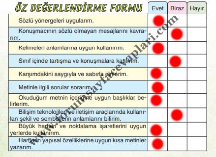3. Sınıf Türkçe Ders Kitabı Sayfa 294-295-296 Cevapları Sonuç Yayıncılık