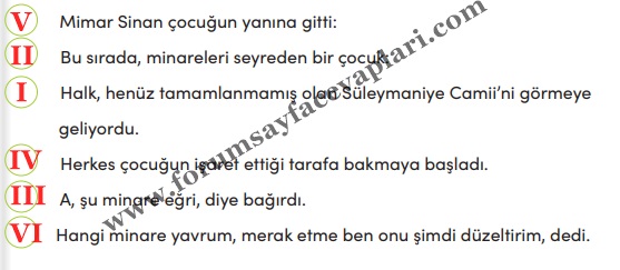 4. Sınıf Türkçe Ders Kitabı Sayfa 196-197-198-199 Cevapları MEB Yayınları