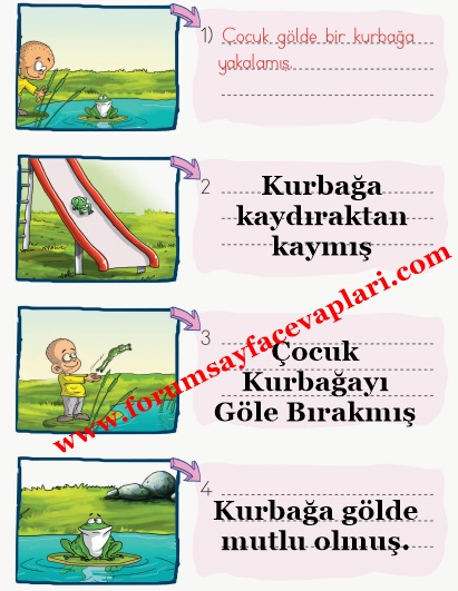 1. Sınıf Türkçe Ders Kitabı Sayfa 36-39-40-41-42-43-44-45-46 Cevapları MEB Yayınları