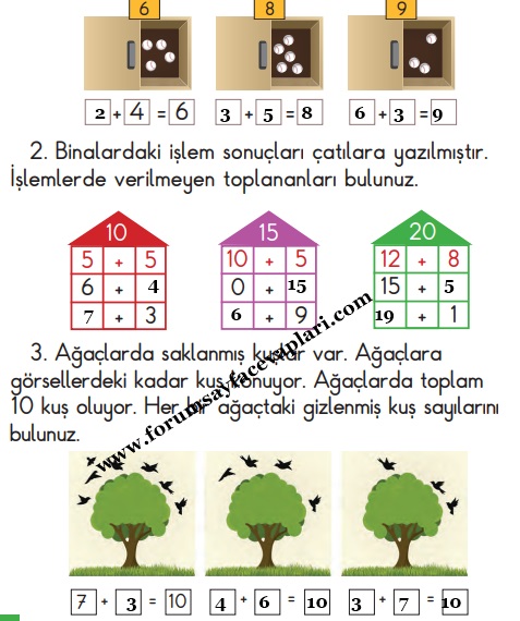 1. Sınıf Türkçe Ders Kitabı Sayfa 114-115-116 Cevapları MEB Yayınları
