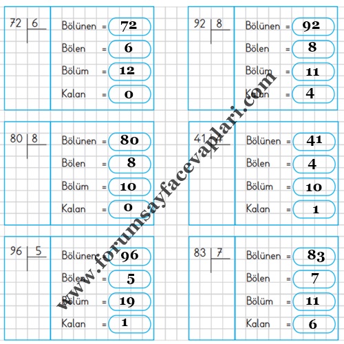 3. Sınıf Matematik Ders Kitabı Sayfa 147-148-149-150 Cevapları MEB Yayınları