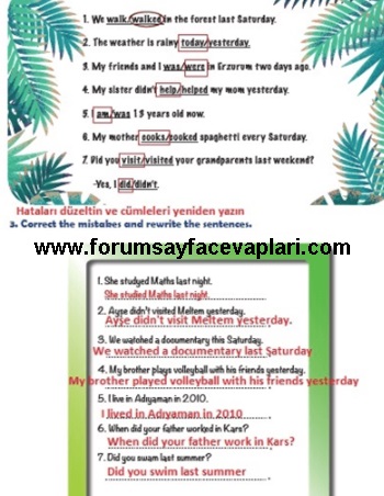 6. Sınıf İngilizce Ders Kitabı Sayfa 129-131-132-133-134-135-136 Cevapları MEB Yayınları