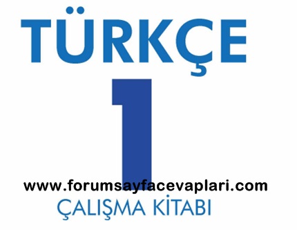 1. Sınıf Türkçe Çalışma Kitabı MEB Yayınları Cevapları