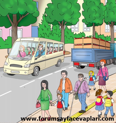 4. Sınıf Trafik Güvenliği Ders Kitabı Sayfa 10-11-12 Cevapları Semih Ofset Yayınları