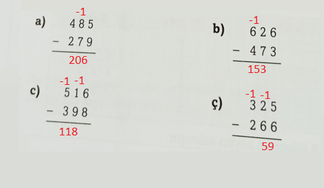 3. Sınıf Matematik Ders Kitabı Sayfa 55-59-61-62-64-65-67 Cevapları Ekoyay Yayıncılık