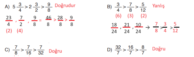 6. Sınıf Matematik Ders Kitabı Sayfa 109-110-111-112 Cevapları ATA Yayıncılık